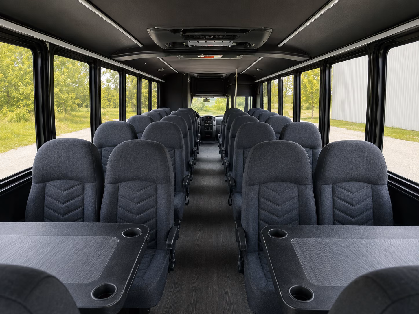 burleson charter bus rentals for airport transfers