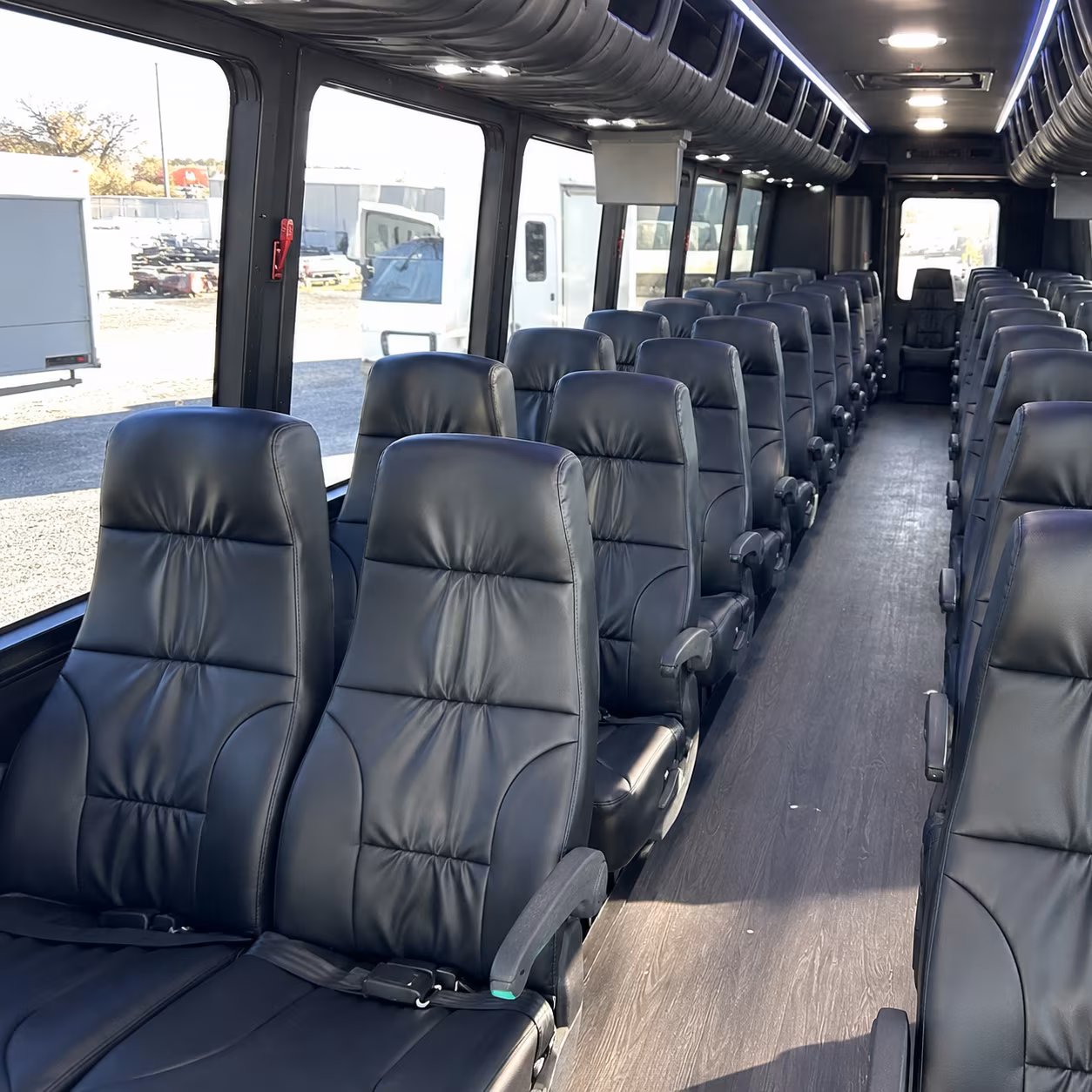 burleson charter bus rentals for teams and fans traveling to away games