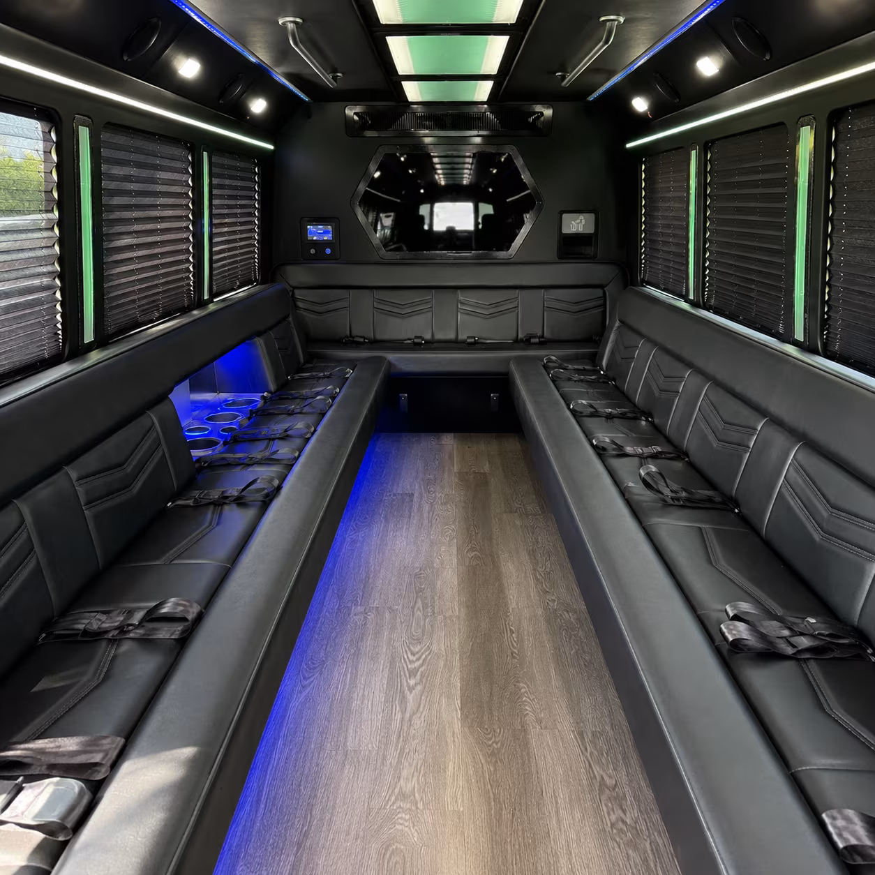 cedar hill concert party bus rental