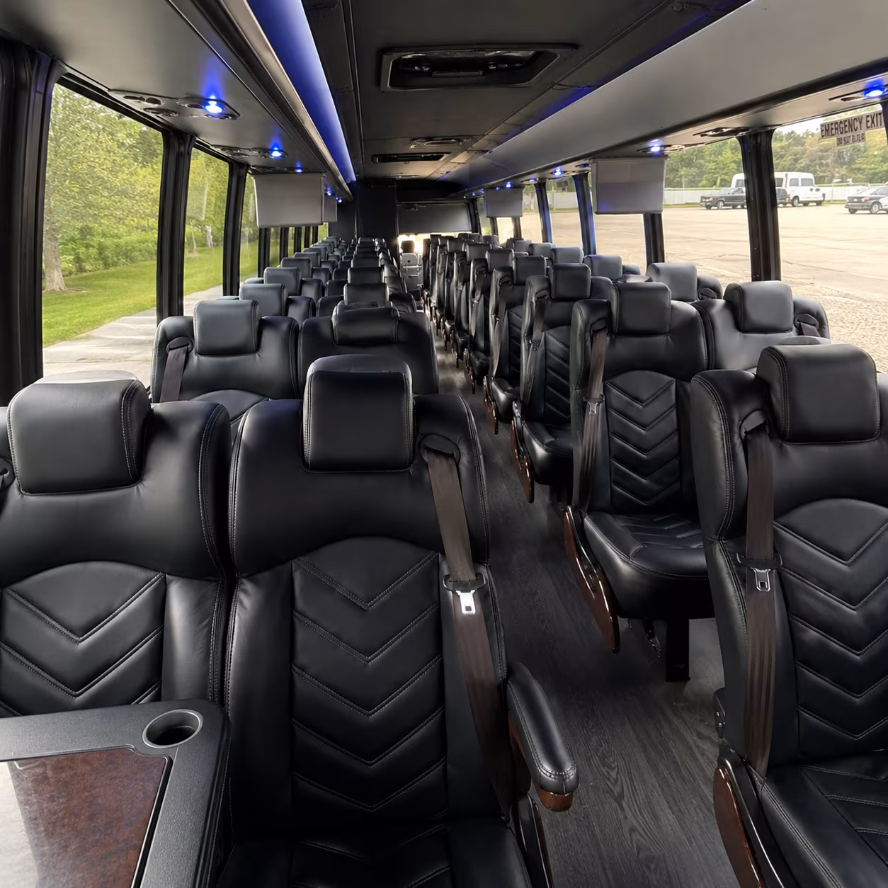 cedar hill long distance transportation onboard seating