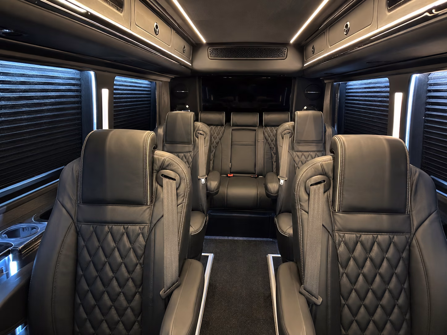 cedar hill prom transportation onboard seating