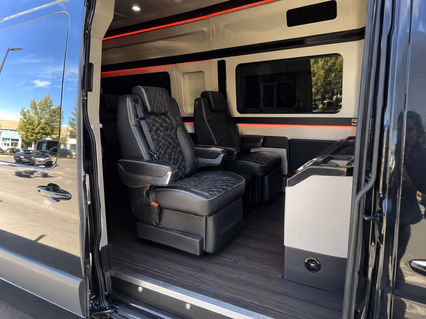cedar hill school event transportation onboard seating