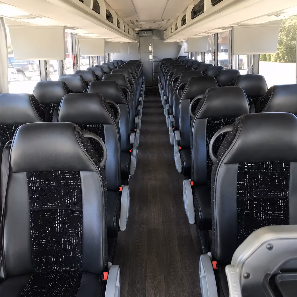 cedar hill wedding transportation onboard seating