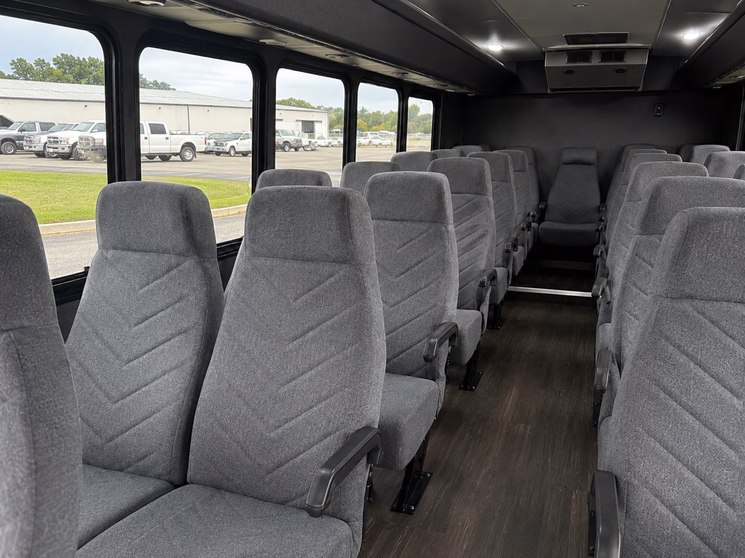 dallas sleek charter bus rentals for dallas corporate retreats