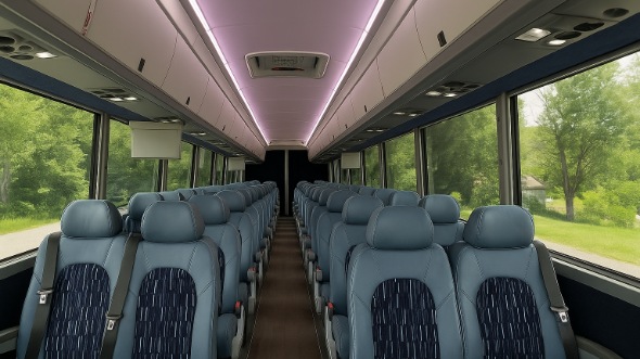 cedar hill 15 passenger minibus inside