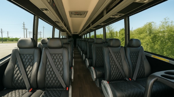 cedar hill 25 passenger minibus inside