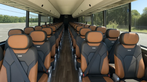 cedar hill 55 passenger charter bus rental