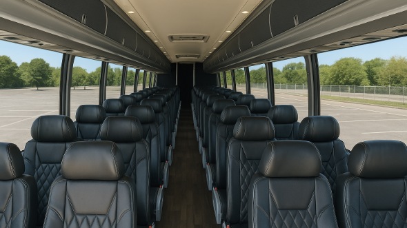 cedar hill 56 passenger charter bus rental